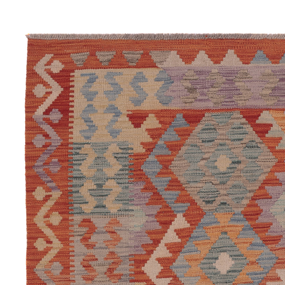 Kilim Maimana Tæppe 193x148cm - Uldtæppe