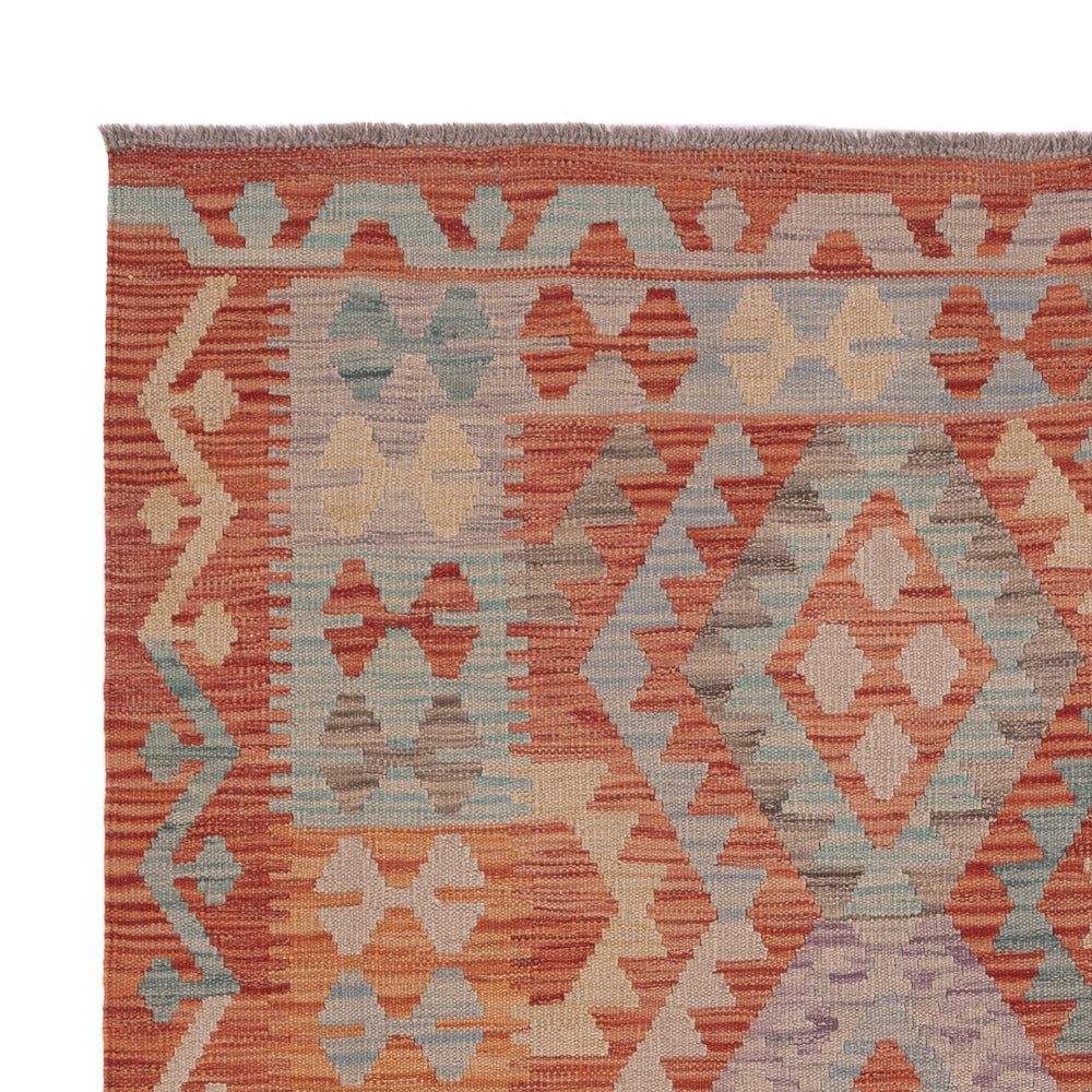Kilim Maimana Tæppe 192x151cm - Uldtæppe