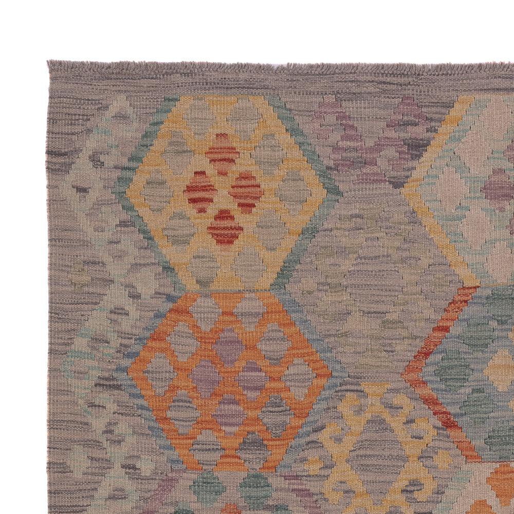 Kilim Maimana Tæppe 200x153cm - Uldtæppe