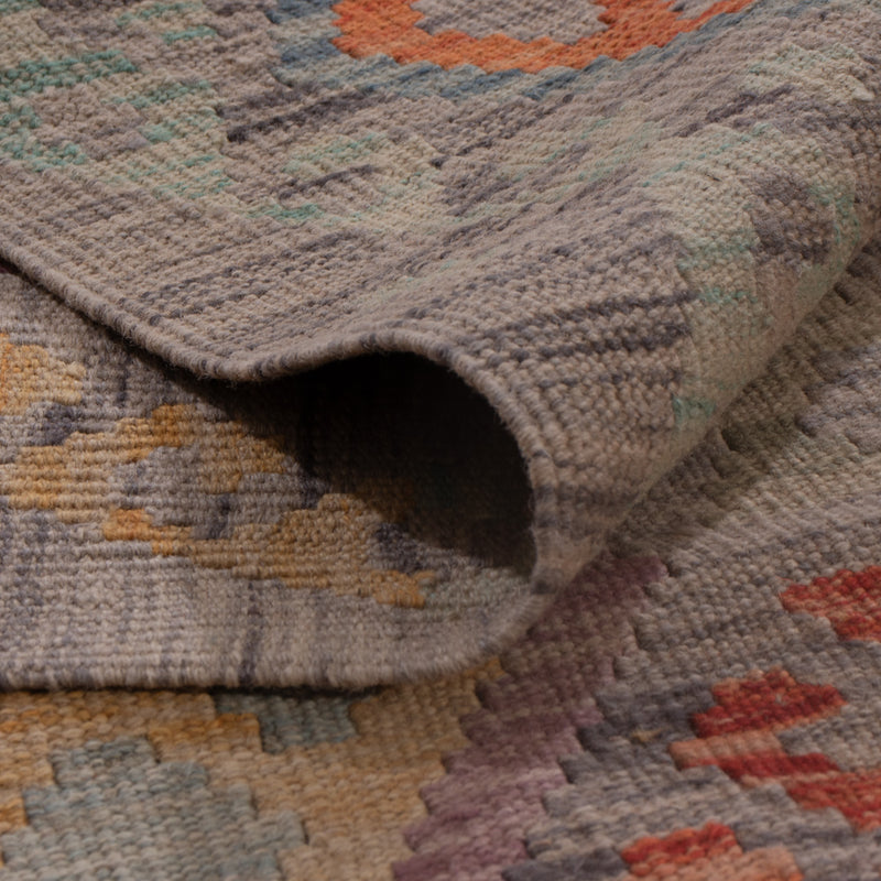 Kelim Teppich - Splash - 200 x 153 cm - mehrfarbig