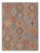 Kilim Maimana Tæppe 199x154cm - Uldtæppe