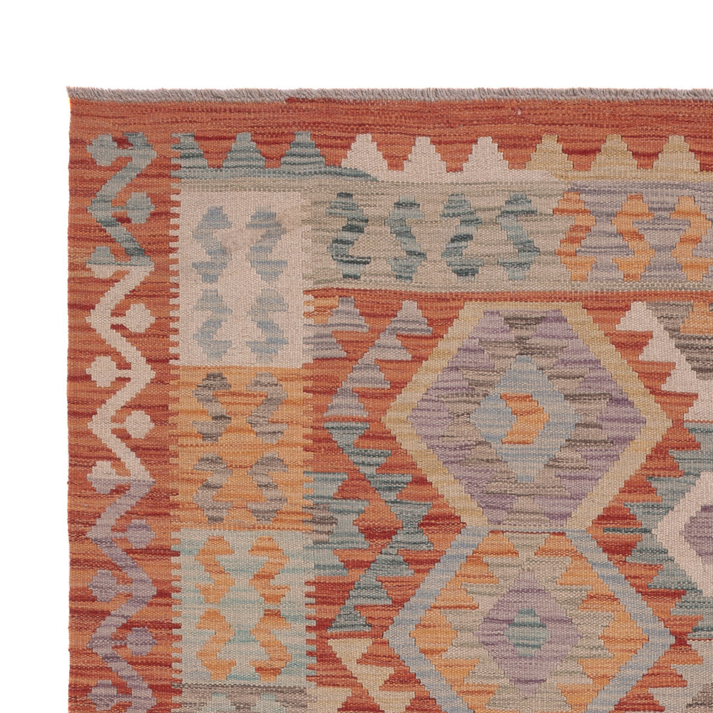Kilim Maimana Tæppe 198x152cm - Uldtæppe