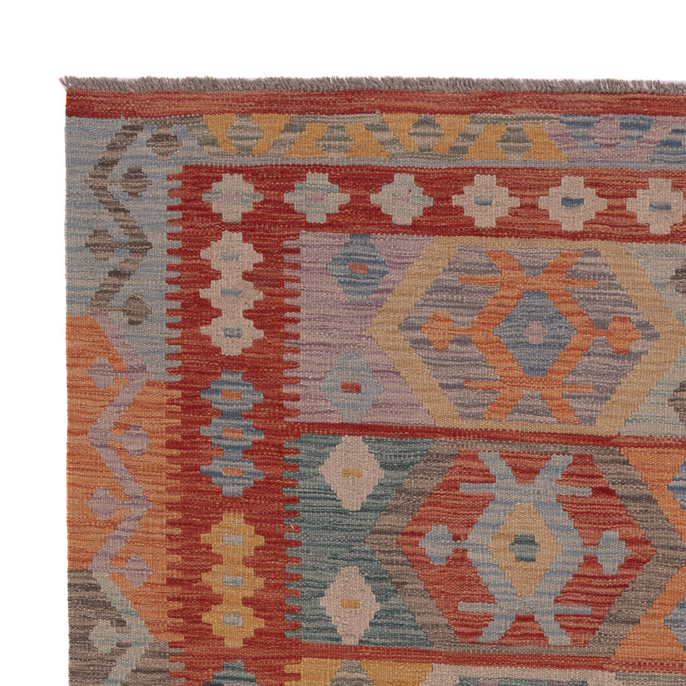 Kilim Maimana Tæppe 202x150cm - Uldtæppe