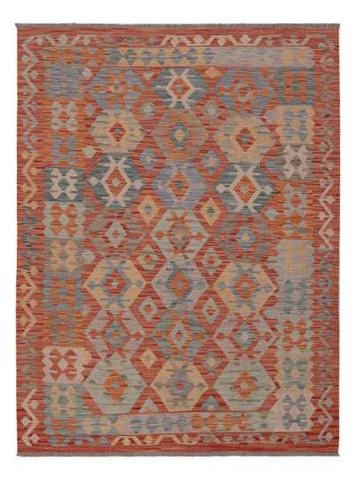 Kilim Maimana Tæppe 152x198cm - Uldtæppe