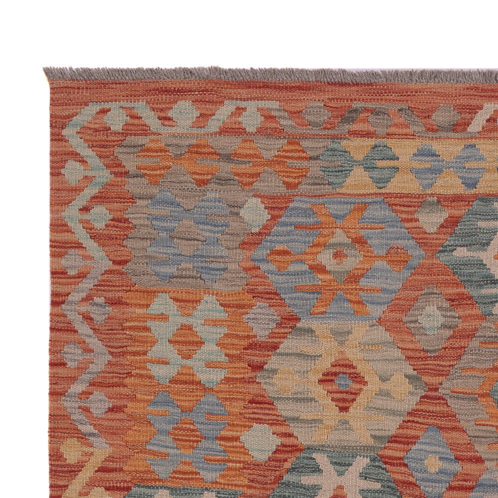 Kilim Maimana Tæppe 152x198cm - Uldtæppe