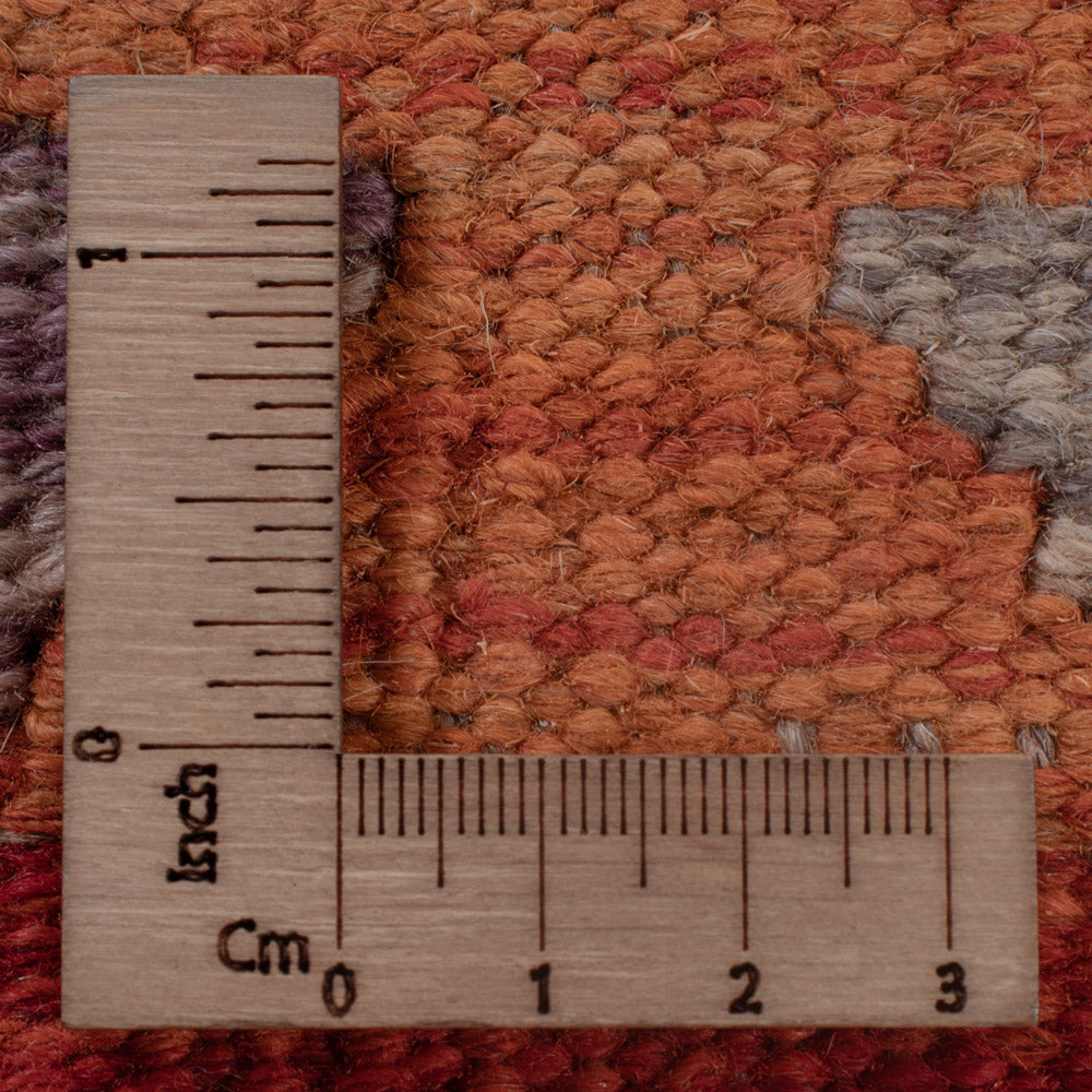 Kelim Teppich - Splash - 198 x 154 cm - mehrfarbig