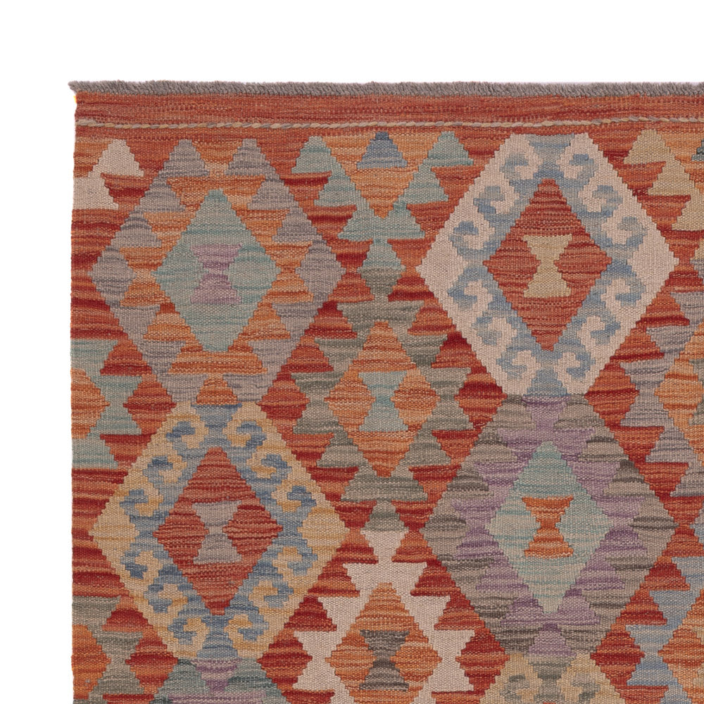 Kelim Teppich - Splash - 200 x 153 cm - mehrfarbig