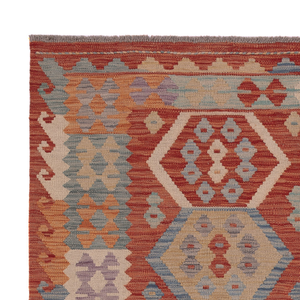 Kilim Maimana Tæppe 200x150cm - Uldtæppe