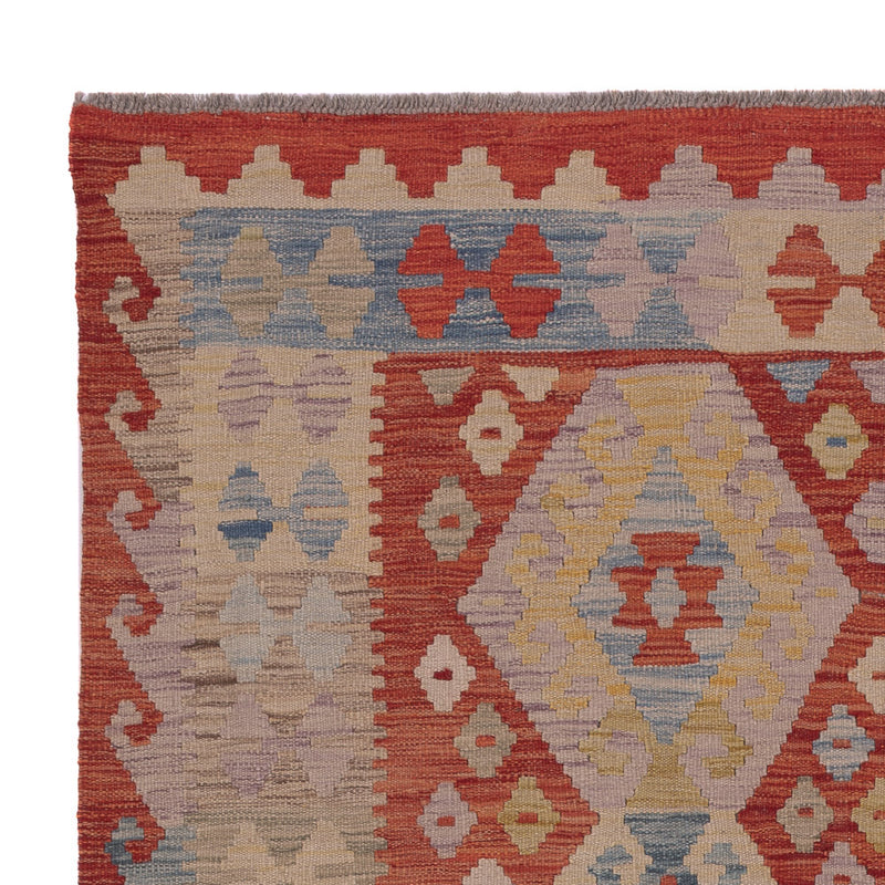 Kelim Teppich - Splash - 191 x 145 cm - mehrfarbig