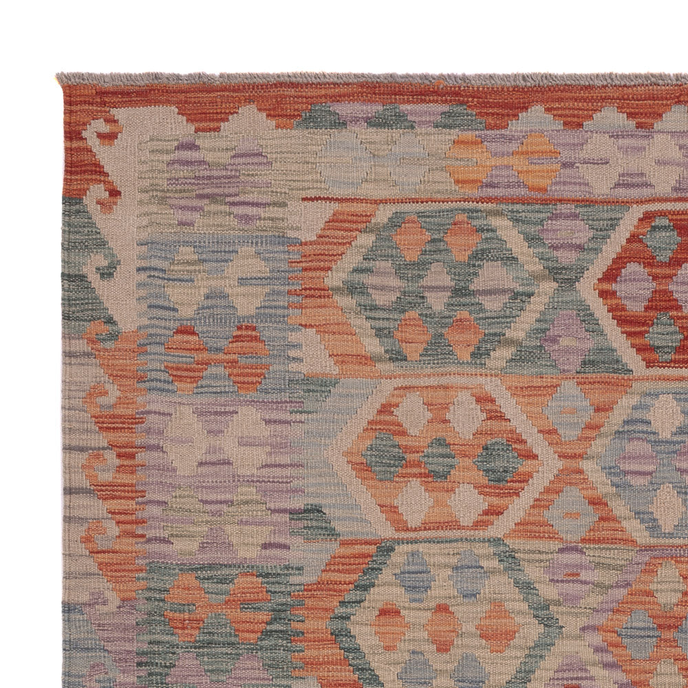 Kilim Maimana Tæppe 150x192cm - Uldtæppe