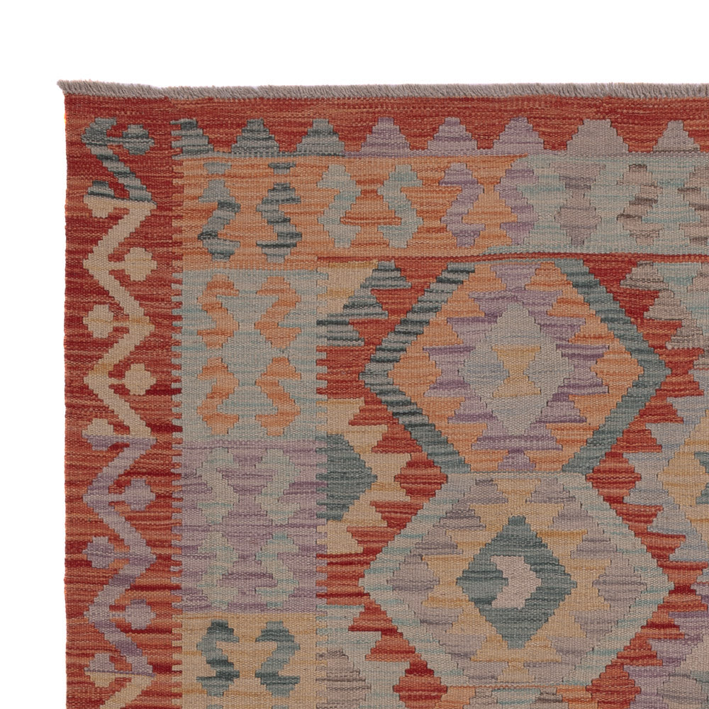 Kilim Maimana Tæppe 196x149cm - Uldtæppe