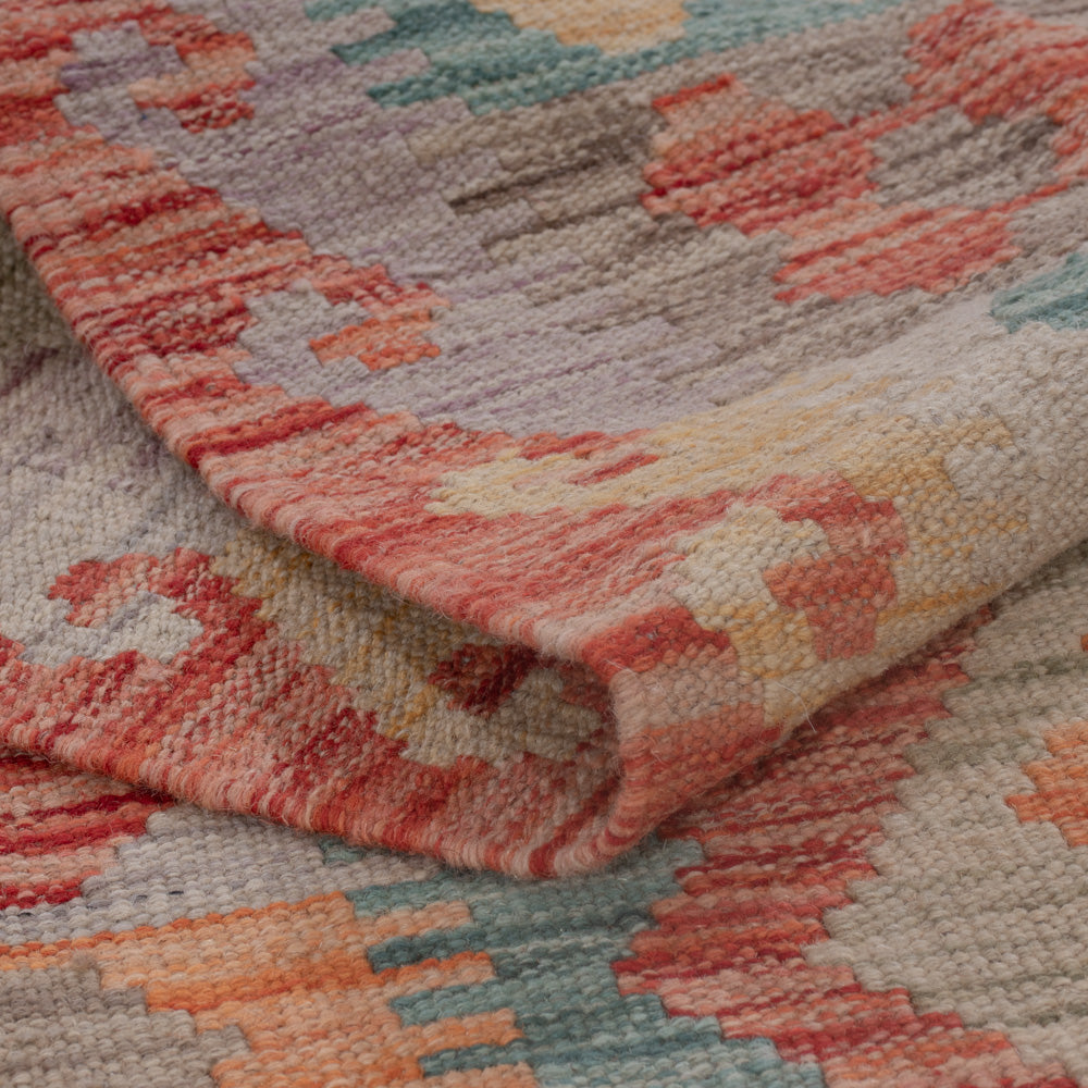 Kelim Teppich - Splash - 149 x 102 cm - mehrfarbig