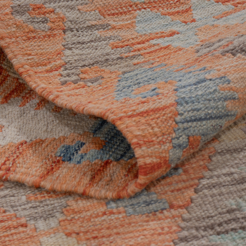 Kelim Teppich - Splash - 147 x 104 cm - mehrfarbig