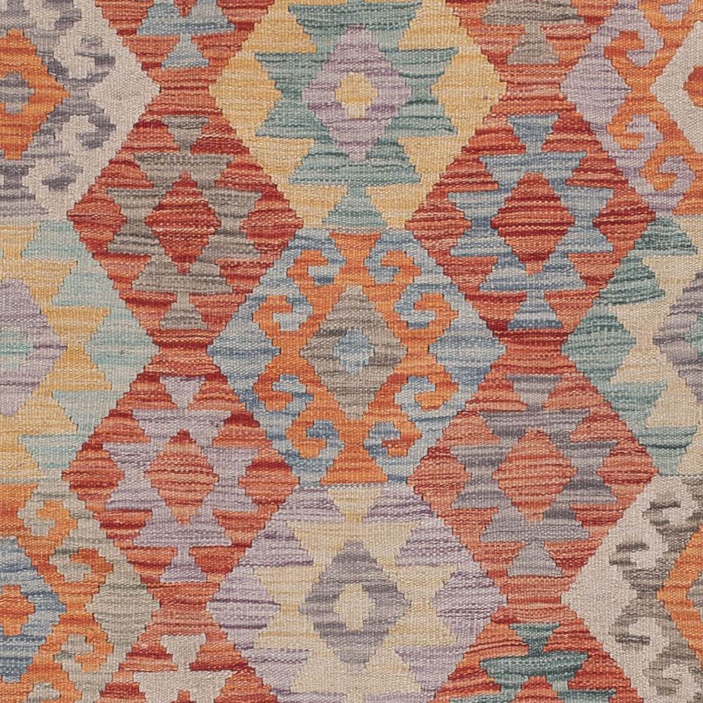 Kelim Teppich - Splash - 243 x 179 cm - mehrfarbig