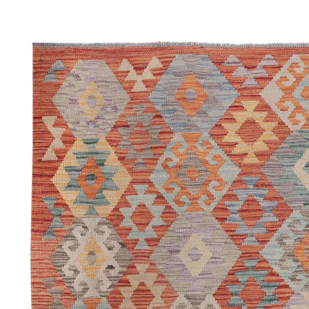 Kilim Maimana Tæppe 243x179cm - Uldtæppe