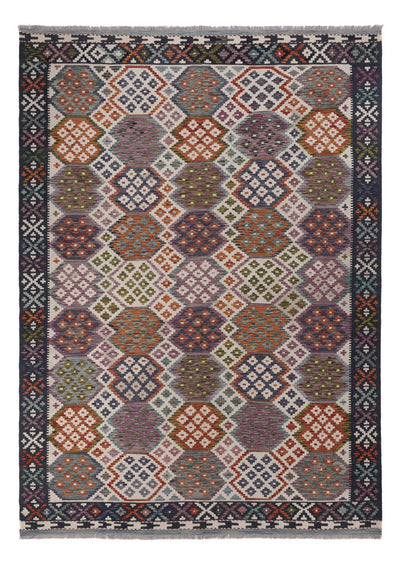 Kilim Maimana Tæppe 207x291cm - Uldtæppe