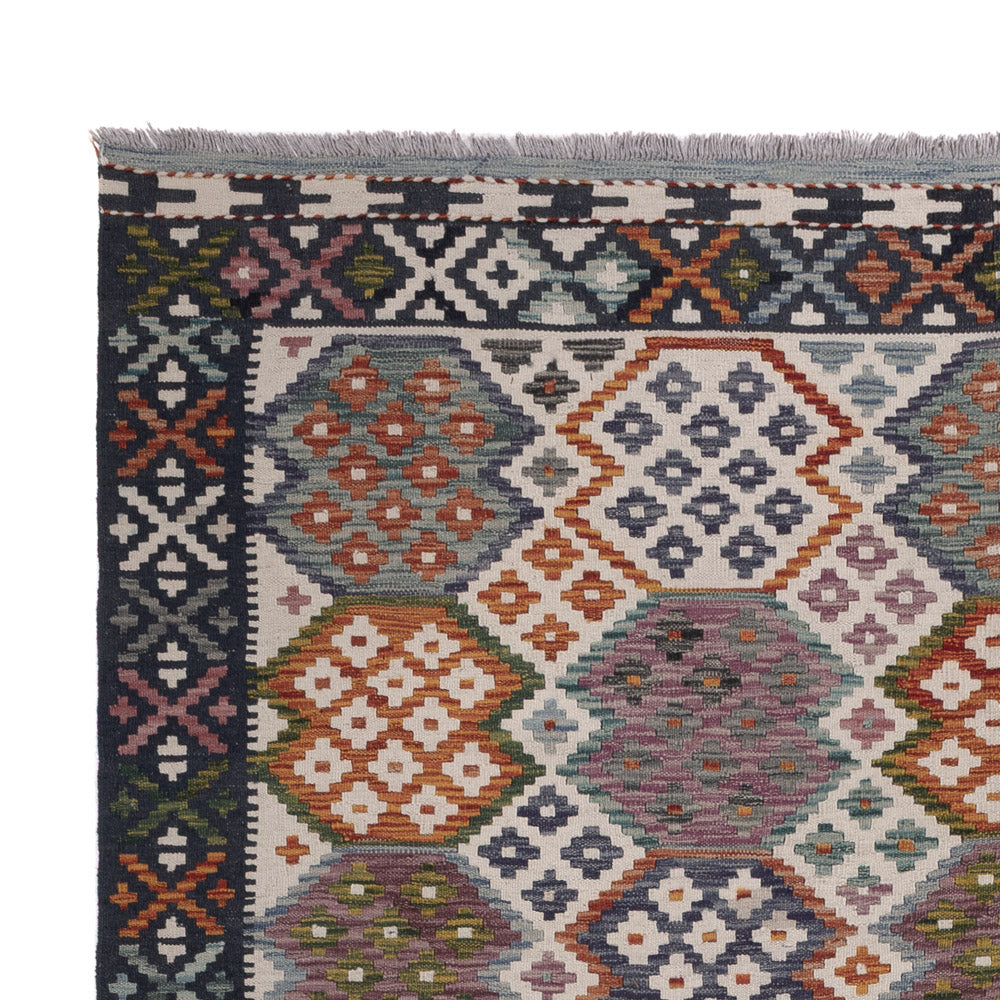 Kilim Maimana Tæppe 291x207cm - Uldtæppe