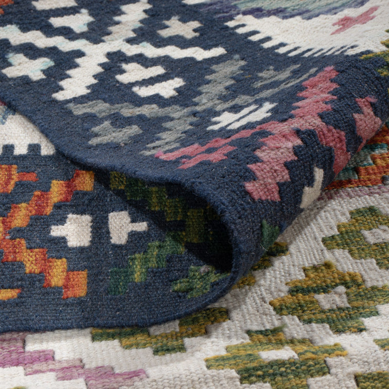 Kelim Teppich - Splash - 291 x 207 cm - mehrfarbig