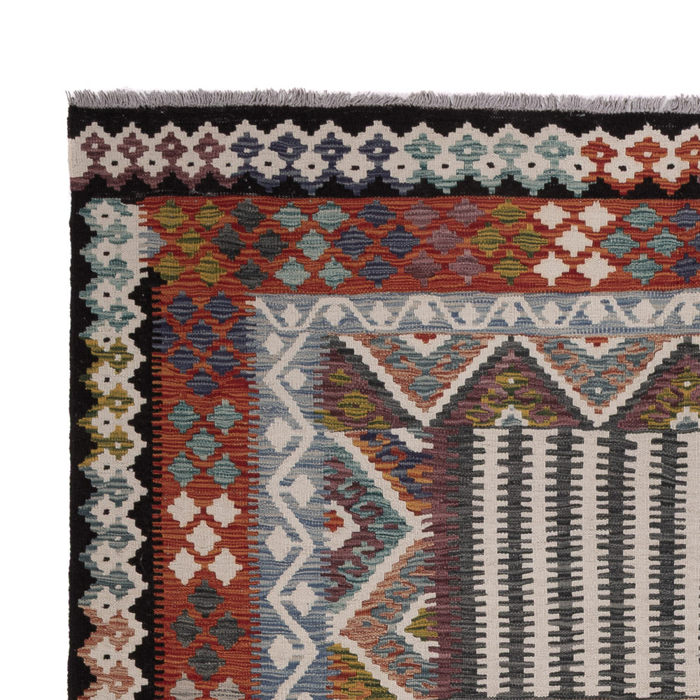 Kilim Maimana Tæppe 206x303cm - Uldtæppe