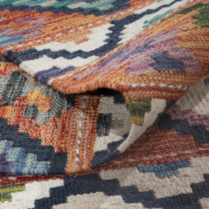 Kelim Teppich - Splash - 296 x 211 cm - mehrfarbig