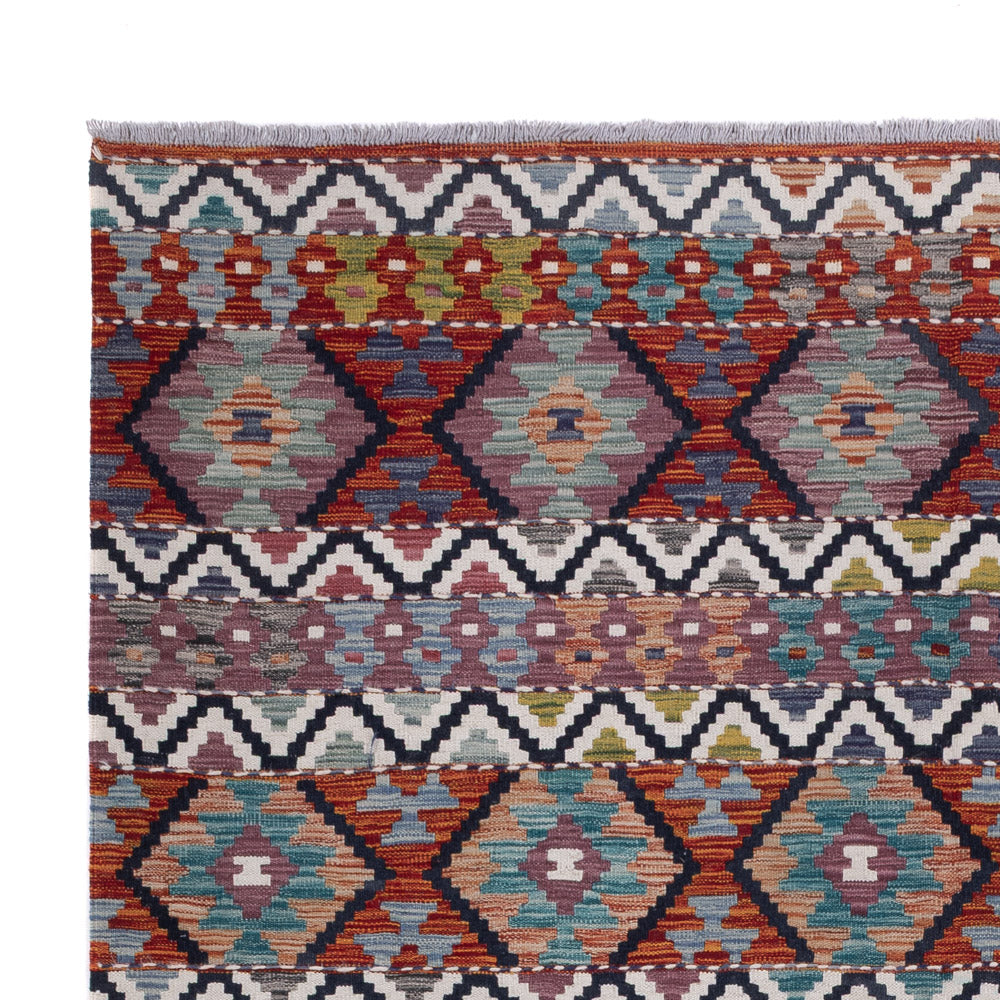 Kilim Maimana Tæppe 303x198cm - Uldtæppe