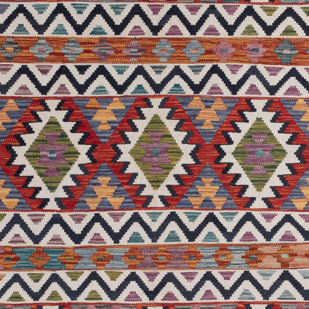 Kelim Teppich - Splash - 295 x 211 cm - mehrfarbig