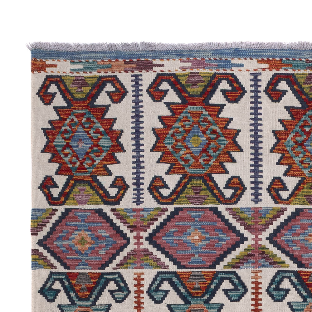 Kilim Maimana Tæppe 238x183cm - Uldtæppe