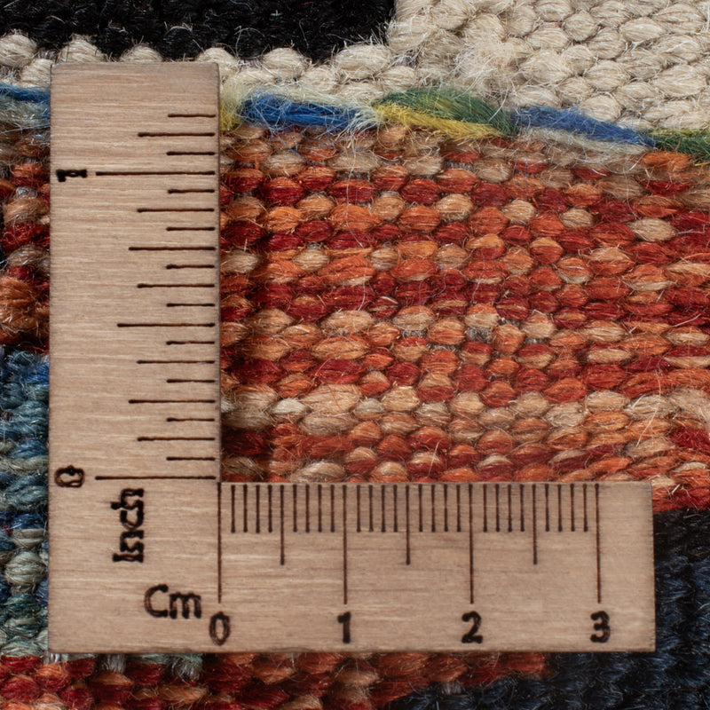 Kelim Teppich - Splash - 237 x 176 cm - mehrfarbig