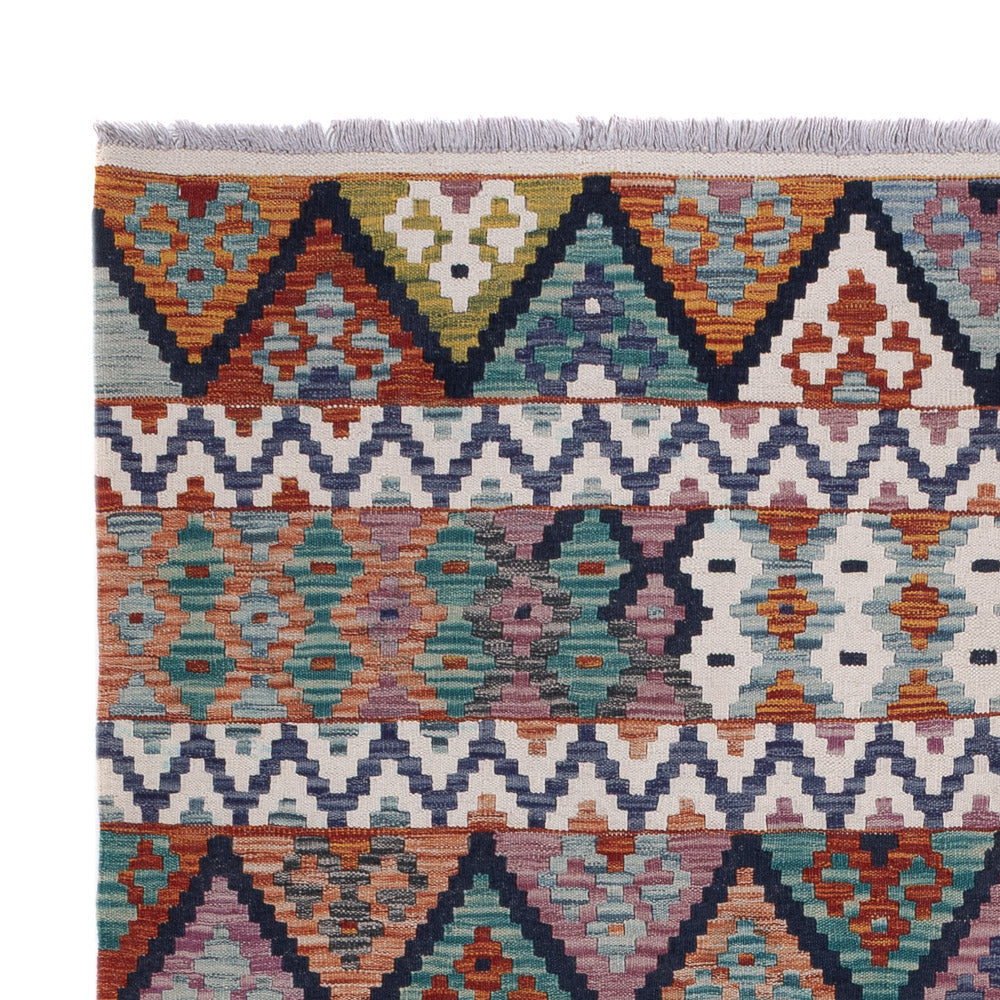Kilim Maimana Tæppe 241x185cm - Uldtæppe