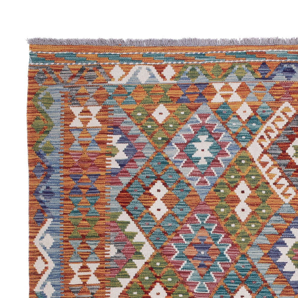 Kilim Maimana Tæppe 247x178cm - Uldtæppe