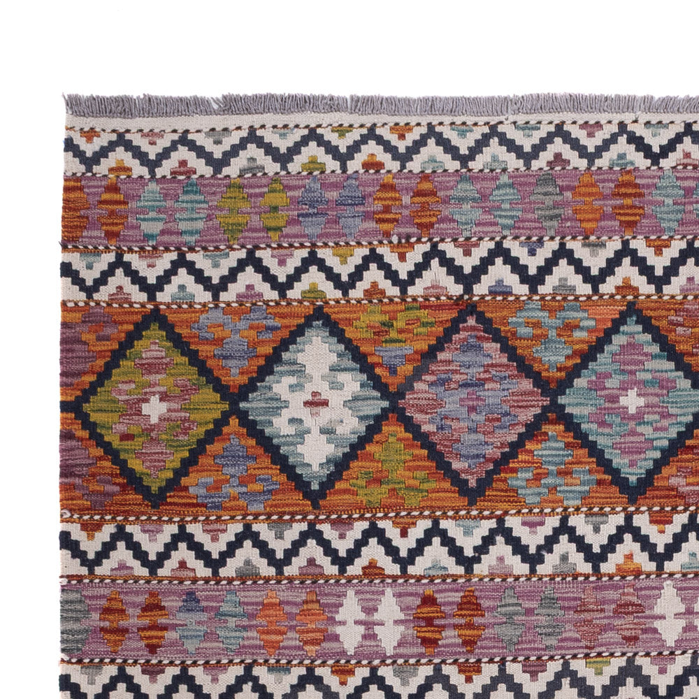 Kilim Maimana Tæppe 240x175cm - Uldtæppe
