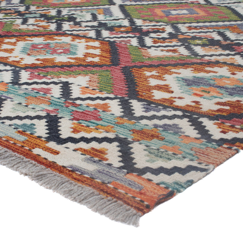 Kelim Teppich - Splash - 256 x 190 cm - mehrfarbig