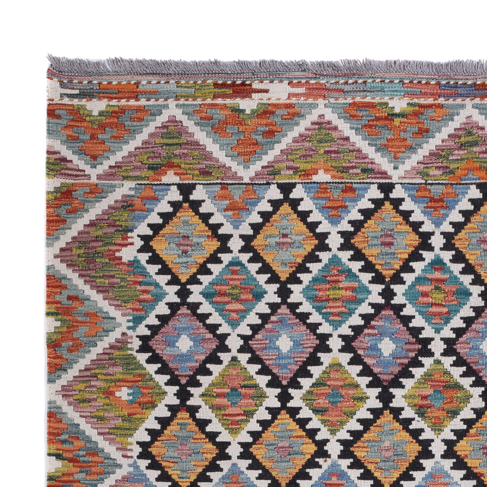 Kilim Maimana Tæppe 241x185cm - Uldtæppe