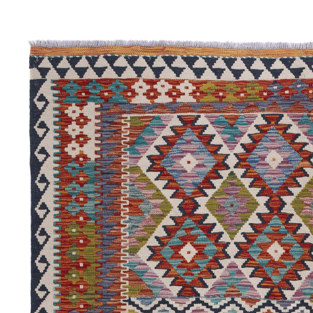 Kilim Maimana Tæppe 253x176cm - Uldtæppe