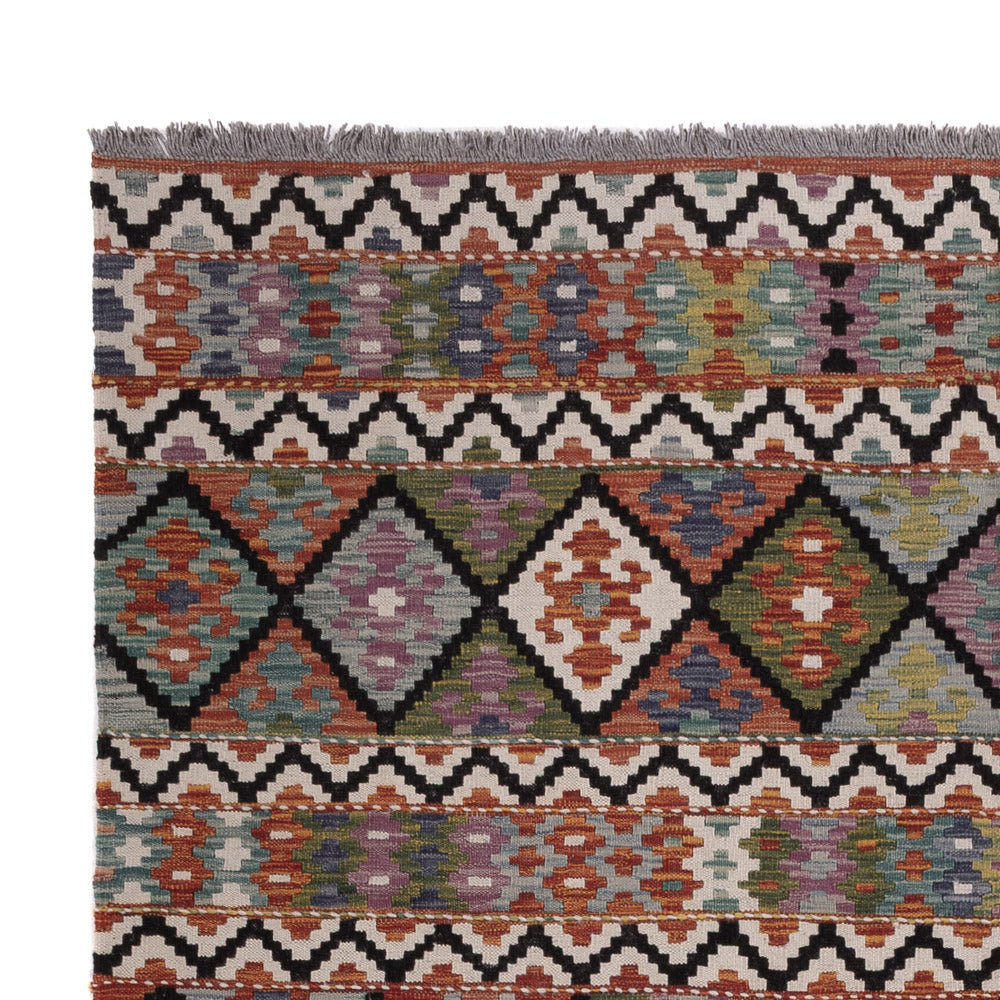 Kilim Maimana Tæppe 287x197cm - Uldtæppe