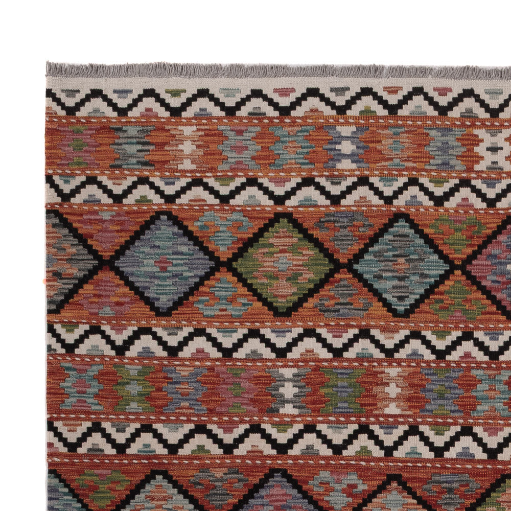 Kilim Maimana Tæppe 293x207cm - Uldtæppe
