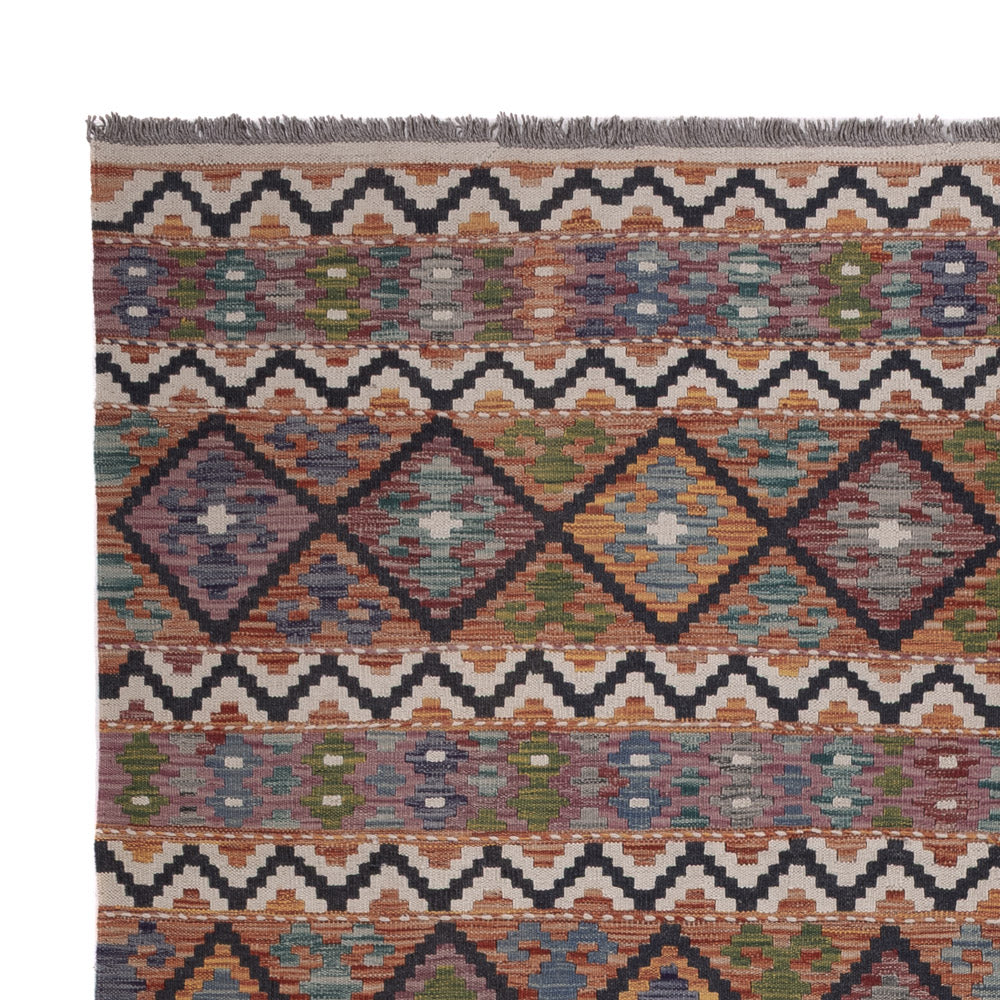 Kilim Maimana Tæppe 301x212cm - Uldtæppe