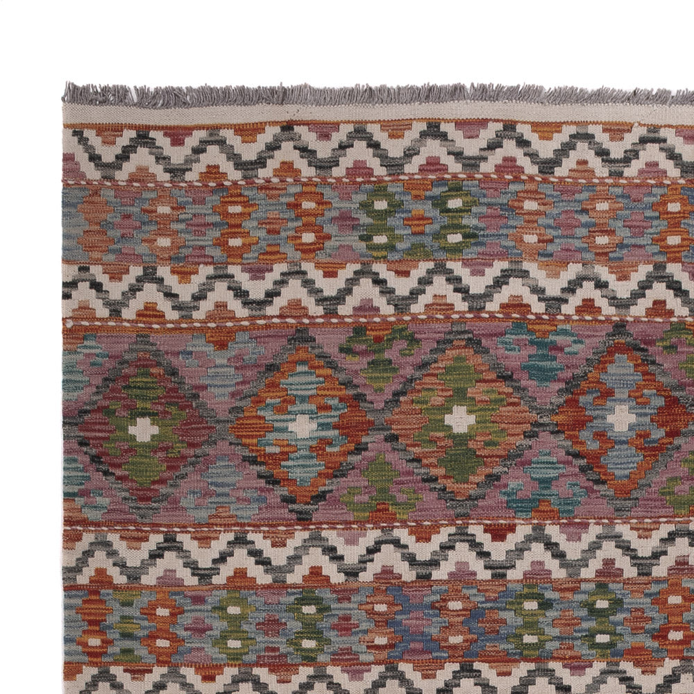 Kilim Maimana Tæppe 294x206cm - Uldtæppe