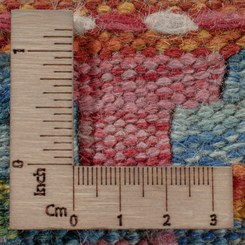 Kelim Teppich - Splash - 294 x 206 cm - mehrfarbig