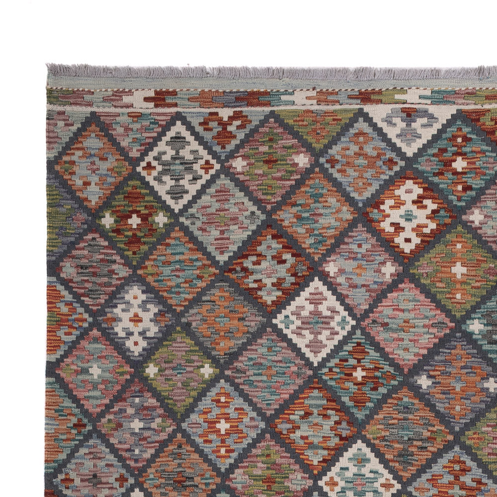 Kilim Maimana Tæppe 300x206cm - Uldtæppe