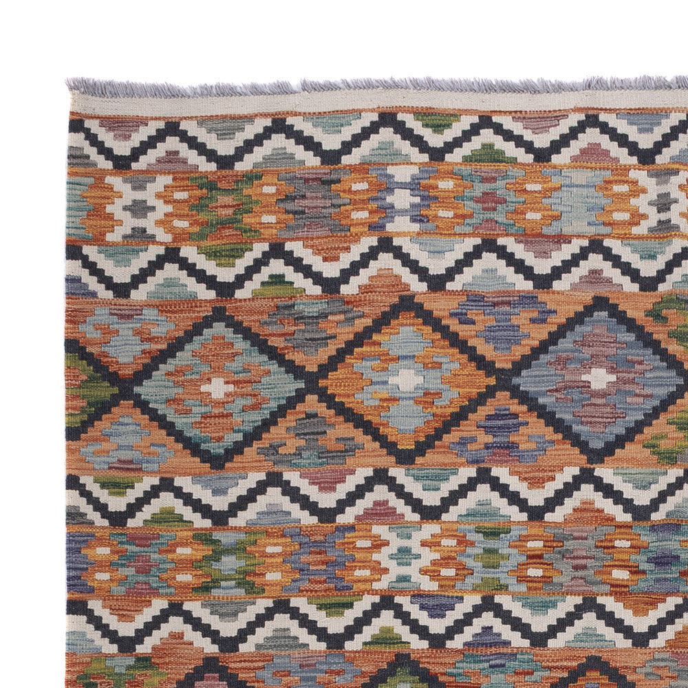 Kilim Maimana Tæppe 185x244cm - Uldtæppe