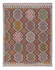 Kilim Maimana Tæppe 192x155cm - Uldtæppe