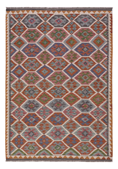 Kilim Maimana Tæppe 146x204cm - Uldtæppe
