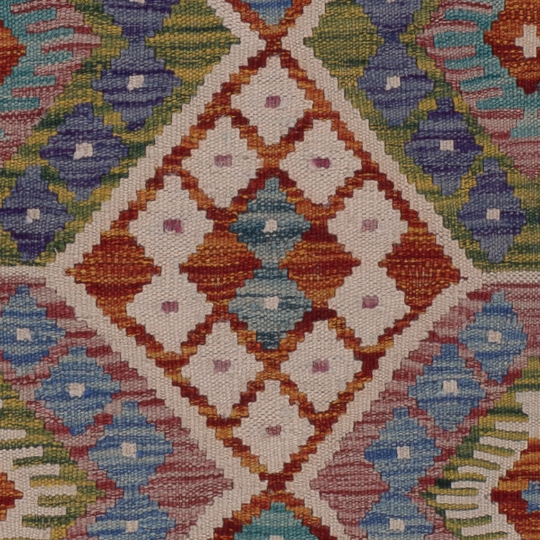 Kelim Teppich - Splash - 150 x 107 cm - mehrfarbig