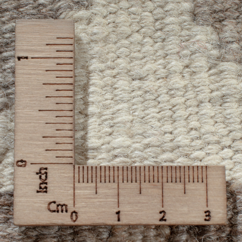 Kelim Teppich - Splash - 297 x 206 cm - hellgrau