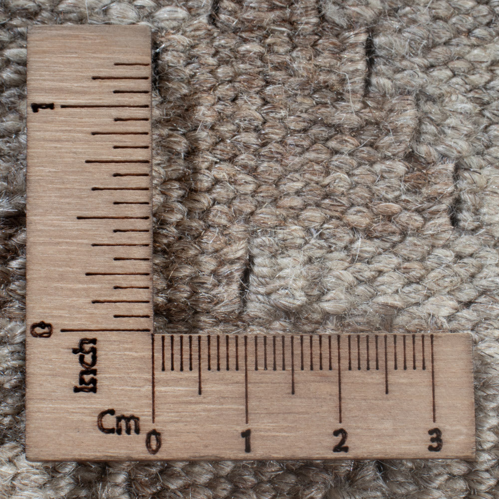 Kelim Teppich - Splash - 251 x 188 cm - hellgrau