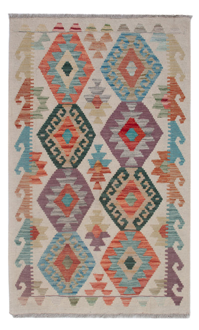Kilim Maimana Tæppe 78x125cm - Uldtæppe