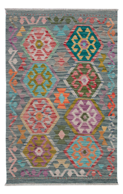 Kilim Maimana Tæppe 81x124cm - Uldtæppe