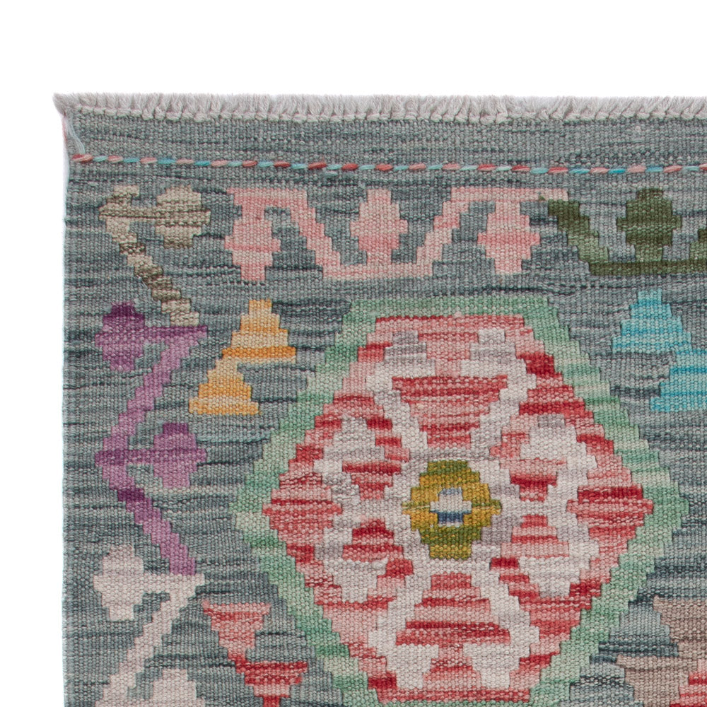 Kilim Maimana Tæppe 81x124cm - Uldtæppe