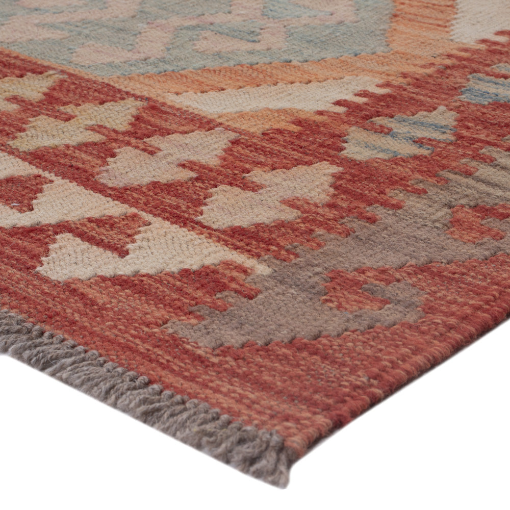 Kelim Teppich - Splash - 126 x 88 cm - mehrfarbig